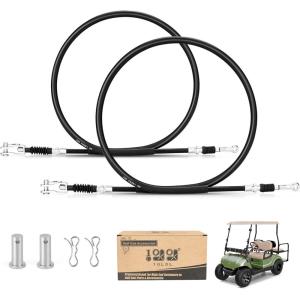 image10L0L Golf Cart Brake Cable Set 2PCS for Yamaha G8 G14 G16 G19 G20 G22 Gas and Electric Replaces Passenger Side OEM Part JF2F635110 ampamp Driver Side OEM Part JF2F634100