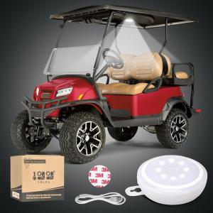 image10L0L Golf Cart Dome Light Universal Mini Touch Super Bright Golf Cart Roof Lights Wireless USB Rechargeable Lighting