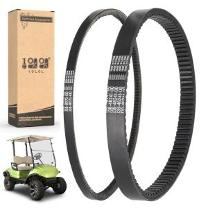image10L0L Golf Cart Drive Belt ampamp Starter Generator Belt fit Yamaha G2 G5 G8 G9 G11 G14 G16 G20 G22 G29 Drive Gas 4 Cycle Models OEM J55G624100 J55H117300 J388117300 JN6H117300