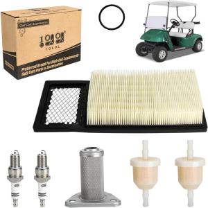 image10L0L Golf Cart EZGO Tune Up Kit for EZGO TXT with 72368G01 Air Filter Fuel Filter Spark Plugs Service Replacement Kit for TXT Medalist ampamp Marathon 19942005 295350cc 4 Cycle Robins Motor