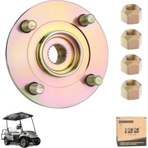 image10L0L Golf Cart Rear Wheel Hub for Yamaha G29 Electric Golf Cart 20072014 OEMJW1G654200 Yamaha Parts
