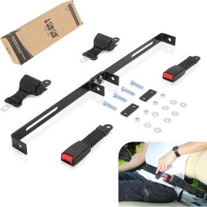 image10L0L Golf Cart Seat Belts Kit with Bracket Fits 2 Passenger EZGO TXT Yamaha Club Car DS PrecedentUniversal Fits 2 Passenger EZGO TXT Yamaha Club Car DS Precedent