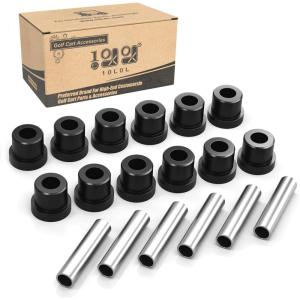 image10L0L Golf Cart Spring Bushing KitRear Leaf Springs Shackles Bushing Sleeve for EZGO TXTMedalist 1994up ampamp Club Car DS 1981up Replaces Parts 70289G0270291G0110123031015583Black
