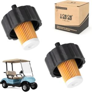 image10L0L Golf Cart Tank Fuel Filter 2 PCS for Yamaha G2 G5 G8 G9 G11 Gas Cart Replace OEM 8F32546000 8R42456000