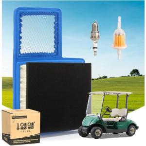 image10L0L Golf Cart Tune Up Kit for Yamaha G16 G19 G20 G21 G22 G29 Drive Gas Vehicles 1996up with 301cc357cc Engine Air Filter JN6E445001 JN6E445E00 Fuel Filter Spark Plug