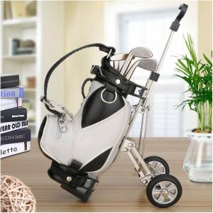 image10L0L Golf Gifts for Men Golf Pen Holder Stocking Stuffers for Golfers Funny Gifts Unique Office Supplies Desk Decor Gift for Birthday Christmas Golf Tournament for Boss Dad Husband Golf LoversBlack  White wo base