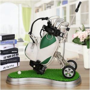 image10L0L Golf Gifts for Men Golf Pen Holder Stocking Stuffers for Golfers Funny Gifts Unique Office Supplies Desk Decor Gift for Birthday Christmas Golf Tournament for Boss Dad Husband Golf LoversGreen  White