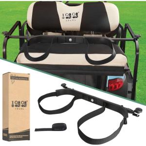 image10L0L Universal Golf Bag Attachment Nodrilling Required Golf Bag Holder Rack for 1quot Bracket Compatible with Yamaha G2G29 EZGO TXT RXV Club Car DS Precedent Icon EV Star Adjustable