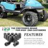 image10L0L 1220 Golf Cart Wheel Lug Nuts Kit for EZGO ampamp Club Car Replace OEM 14723G1 1701160 1010984 1011390 800573 Chrome Set of 16Black
