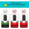 image10L0L 1220 Golf Cart Wheel Lug Nuts Kit for EZGO ampamp Club Car Replace OEM 14723G1 1701160 1010984 1011390 800573 Chrome Set of 16Black