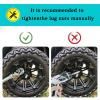 image10L0L 1220 Golf Cart Wheel Lug Nuts Kit for EZGO ampamp Club Car Replace OEM 14723G1 1701160 1010984 1011390 800573 Chrome Set of 16Black