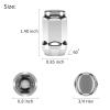 image10L0L 1220 Golf Cart Wheel Lug Nuts Kit for EZGO ampamp Club Car Replace OEM 14723G1 1701160 1010984 1011390 800573 Chrome Set of 16Chrome
