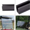 image10L0L 126 Club Car Windshield Retaining Clips fit for 1 diameter iron pipe Golf Cart Club Car DS Precedent Windshield Sash Clips Replacement Part 101444101 102163001