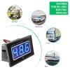 image10L0L 12V 24V 36V 48V 60V 72V Golf Cart Digital Voltmeter Waterproof Voltage Meter with LED Digital Volt Gauge DC5120V Compatible with Yamaha Club Car EZGO Boat