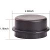 image10L0L 2 PCS Golf Cart Front Hub Dust Cap Cover for Club Car DS and Precedent 2003UP Golf Cart Spindle Plastic Club Car Hub 102353201