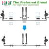 image10L0L 2 Passenger Universal Golf Cart Seat Belt Bracket Kit for Yamaha EZGO TXTRXV Club Car DSPrecedent Front Rear Seat Retractable Seatbelts 42quot Long