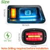 image10L0L 2023 New Upgraded Golf Cart Light Kit for Yamaha G14 G16 G19 G22 Headlight Taillight WTurn Signal Switch Horn Low High Beam Blinker ampamp Brake Light Daytime Running LampFor Yamaha G22Upgrade