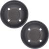 image10L0L 2Pack Golf Cart Rear Brake Drums for Club Car DS 1995Up Club Car Precedent 2004Up Gas ampamp Electric Golf Cart Replace OEM 101791101101823201