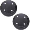 image10L0L 2Pack Golf Cart Rear Brake Drums for Club Car DS 1995Up Club Car Precedent 2004Up Gas ampamp Electric Golf Cart Replace OEM 101791101101823201