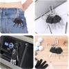 image10L0L 4 Pack Golf Cart Keys for Club Car DS 1982up Club Car Precedent 2004up Replace OEM 1012505with Spring Keychain