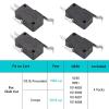 image10L0L 4 Pack Golf Cart Micro Switch 2 ampamp 3 Prong for Club Car DS Precedent OEM  10148071014240 1014805