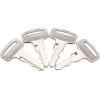 image10L0L 4 Pack Ignition Keys for Yamaha G14 G16 G19 G20 G21 G22 G29 Drive Electric Golf Cart Replace OEM JU2H251100