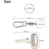 image10L0L 4 Pack Ignition Keys for Yamaha G14 G16 G19 G20 G21 G22 G29 Drive Electric Golf Cart Replace OEM JU2H251100