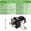 image10L0L 48V Golf Cart Albright Solenoid and Resistor Assembly Compatible with Club Car DS 1995up ampamp Precedent 200408 Golf Cart Part Replaces OEM 101908701 102774701 1014947