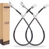 image10L0L Brake Cable for Club Car DS 19811999 Gas ampamp Electric Golf Cart Driver and Passenger Side Replace OEM 1011403 1011125 101676101
