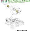 image10L0L Club Car DS Charger Receptacle  101802101 101796801 101894901  Club Car Charger Port 48 Volt