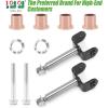 image10L0L Complete Front End King Pin Kit for Club Car Precedent 20035up GasElectric Golf Cart OEM 102287201 103638601 103638801