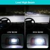 image10L0L Deluxe Golf Cart Light Kit for Club Car DS 12V60V Full Headlight Taillight Kit with RGB Daytime Running Lamp Low High Beam Turn Signal Horn Brake Pad Hazard BlinkerFor Club Car DS  New Upgrade
