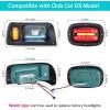 image10L0L Deluxe Golf Cart Light Kit for Club Car DS 12V60V Full Headlight Taillight Kit with RGB Daytime Running Lamp Low High Beam Turn Signal Horn Brake Pad Hazard BlinkerFor Club Car DS  New Upgrade
