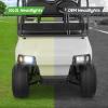 image10L0L Deluxe Golf Cart Light Kit for Club Car DS 12V60V Full Headlight Taillight Kit with RGB Daytime Running Lamp Low High Beam Turn Signal Horn Brake Pad Hazard BlinkerFor Club Car DS  Basics