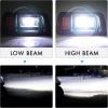 image10L0L Deluxe Golf Cart Light Kit for Club Car DS All Years Headlight Taillight Kit RGB Music Daytime Running Light with HighLow Beam Turn Signal Hazard Blinker Brake Light and Horn 12V60V Input