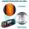 image10L0L Deluxe Golf Cart Lights Kit for Yamaha G14G16G19G22  Builtin DC Converter RGB Daytime Running Lights App Control Music Sync Headlight Kit for Yamaha G22