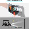 image10L0L Deluxe Golf Cart Lights Kit for Yamaha G14G16G19G22  Builtin DC Converter RGB Daytime Running Lights App Control Music Sync Headlight Kit for Yamaha G22