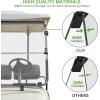 image10L0L Folding Down Tinted Golf Cart Windshield for Yamaha G14 G16 G1919952003 Models Gas or Electric Golf CartClear Windshield
