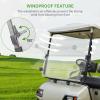 image10L0L Folding Down Tinted Golf Cart Windshield for Yamaha G14 G16 G1919952003 Models Gas or Electric Golf CartClear Windshield