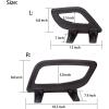 image10L0L Front Armrest Hip Restraint for Yamaha G29  Drive Golf Cart Driver and Passenger Side OEM JW1K836100 JW1K836200 1 Pair