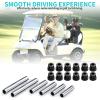 image10L0L Front Spring ampamp A Arm Bushing Kit for Club Car Precedent 2004up Electric and Gas Golf Cart OEM 102956201 102287401 102288101 102956201 102287601 102287701