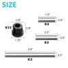 image10L0L Front Spring ampamp A Arm Bushing Kit for Club Car Precedent 2004up Electric and Gas Golf Cart OEM 102956201 102287401 102288101 102956201 102287601 102287701