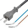 image10L0L Golf Cart 36 Volt 2 Prong DC Charger Cord with Plug for Yamaha EZGO Club Car OEM 14835G1 101643301 1013076