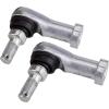 image10L0L Golf Cart Ball Joint Kit Tie Rod End Set Compatible with Club Car DS ampamp Carryall 2009up Left Thread and Right Thread for Driver and Passenger Side OEM 102022602 102022601 102288301