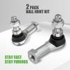 image10L0L Golf Cart Ball Joint Tie Rod End Kit for 20042023 Club Car Precedent 2004up Golf Cart OEM 102022601 102022602 102288301