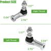 image10L0L Golf Cart Ball Joint Tie Rod End Kit for 20042023 Club Car Precedent 2004up Golf Cart OEM 102022601 102022602 102288301