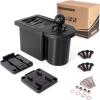 image10L0L Golf Cart Ball Washer and Club Cleaner Kit Detachable Golf Club Head and Ball Washer Golf Cleaner for EZGO Club Car YamahaBlack