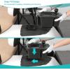 image10L0L Golf Cart Ball Washer and Club Cleaner Kit Detachable Golf Club Head and Ball Washer Golf Cleaner for EZGO Club Car YamahaCarbon Fiber Black
