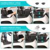 image10L0L Golf Cart Ball Washer and Club Cleaner Kit Detachable Golf Club Head and Ball Washer Golf Cleaner for EZGO Club Car YamahaCarbon Fiber Black