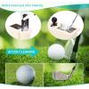 image10L0L Golf Cart Ball Washer and Club Cleaner Kit Detachable Golf Club Head and Ball Washer Golf Cleaner for EZGO Club Car YamahaKhaki